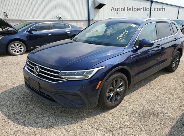 3VV2B7AX9NM135149 2022 VOLKSWAGEN TIGUAN  Rear interior view
