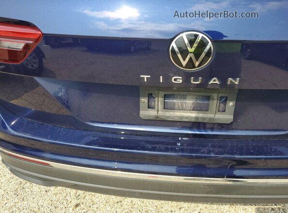 3VV2B7AX9NM135149 2022 VOLKSWAGEN TIGUAN  VIN sticker view