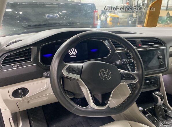 3VV2B7AX9NM135149 2022 VOLKSWAGEN TIGUAN  უკანა სალონის ხედი