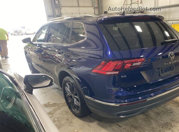 3VV2B7AX9NM135149 2022 VOLKSWAGEN TIGUAN  VIN კოდის სტიკერის ხედი