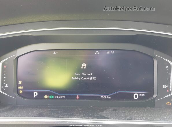 3VV2B7AXXLM152054 2020 VOLKSWAGEN TIGUAN Black 