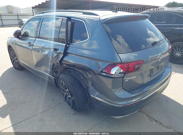 3VV3B7AX3MM018900 2021 VOLKSWAGEN TIGUAN Gray Հետևի ձախ