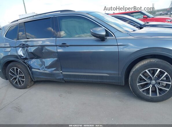 3VV3B7AX3MM018900 2021 VOLKSWAGEN TIGUAN Gray Սալոնի հետևի տեսք
