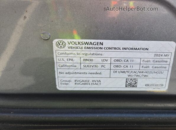 3VV3B7AX3RM106059 2024 VOLKSWAGEN TIGUAN  