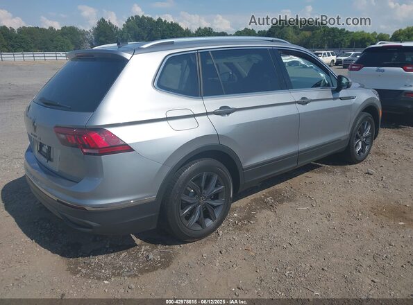 3VV3B7AX4PM006680 2023 VOLKSWAGEN TIGUAN Серебряный Задняя правая четверть