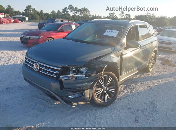 3VV3B7AX7KM095816 2019 VOLKSWAGEN TIGUAN Green Front left