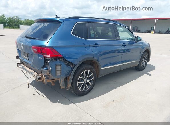3VV3B7AX8JM188259 2018 VOLKSWAGEN TIGUAN Синий 