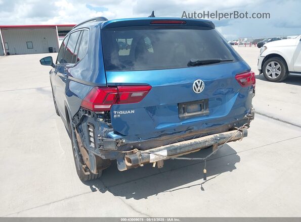 3VV3B7AX8JM188259 2018 VOLKSWAGEN TIGUAN Синий 