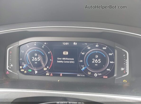 3VV4B7AX7MM158789 2021 VOLKSWAGEN TIGUAN Gray Հետևի նստատեղերի տեսք