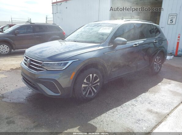 3VVFB7AX8PM078902 2023 VOLKSWAGEN TIGUAN Gray Առջևի ձախ երեք քառորդ տեսարան