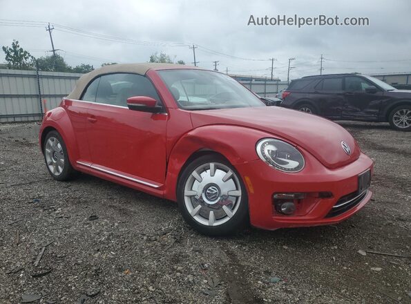 3VW5DAAT5JM506444 2018 VOLKSWAGEN BEETLE Red 
