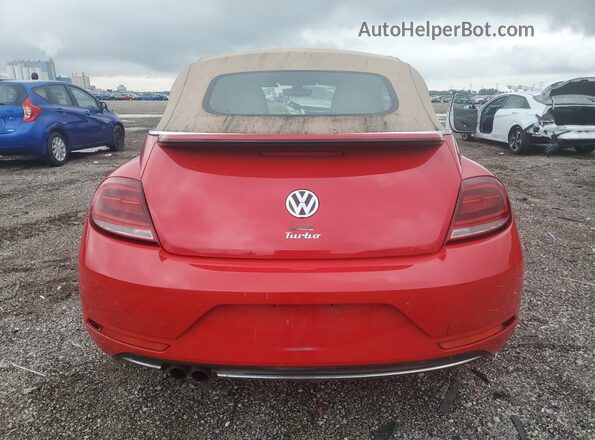 3VW5DAAT5JM506444 2018 VOLKSWAGEN BEETLE Red 