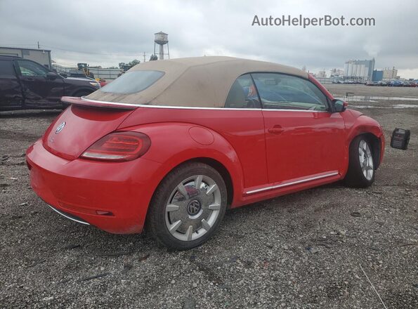 3VW5DAAT5JM506444 2018 VOLKSWAGEN BEETLE Red 