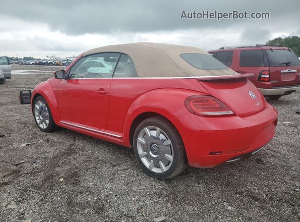 3VW5DAAT5JM506444 2018 VOLKSWAGEN BEETLE Red 