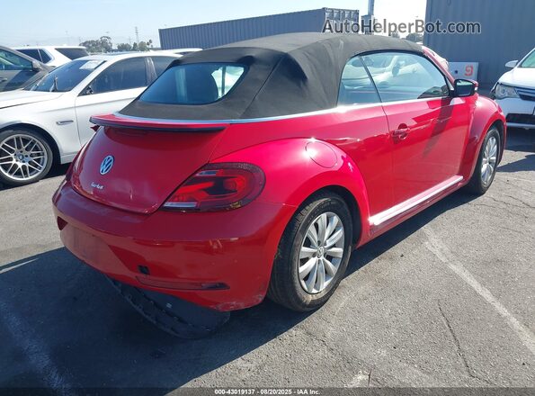 3VW5DAAT6JM516013 2018 VOLKSWAGEN BEETLE Red 