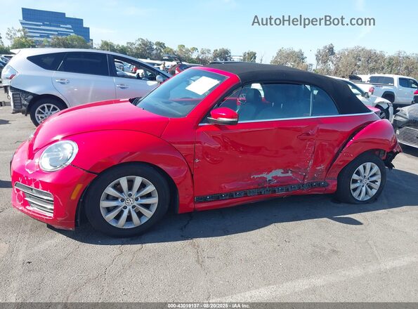 3VW5DAAT6JM516013 2018 VOLKSWAGEN BEETLE Red 