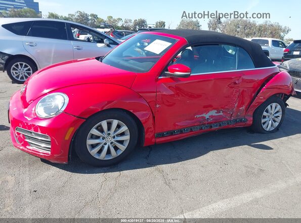 3VW5DAAT6JM516013 2018 VOLKSWAGEN BEETLE Red 