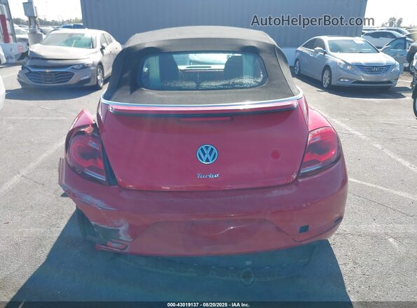 3VW5DAAT6JM516013 2018 VOLKSWAGEN BEETLE Red 