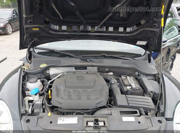 3VW5DAATXKM502391 2019 VOLKSWAGEN BEETLE Black Widok z tyłu