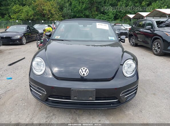 3VW5DAATXKM502391 2019 VOLKSWAGEN BEETLE Black Widok zestawu wskaźników