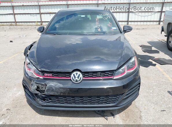 3VW6T7AU1MM006434 2021 VOLKSWAGEN GTI Black ხელსაწყოთა პანელის ხედი