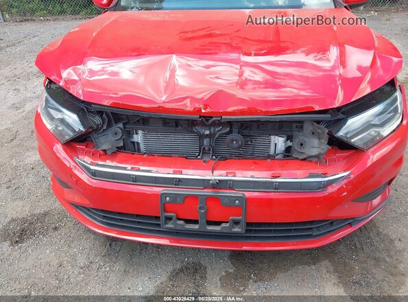3VWC57BU0MM075675 2021 VOLKSWAGEN JETTA Red Вид спереду