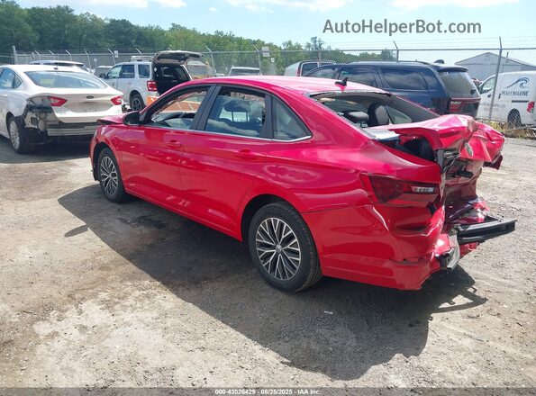 3VWC57BU0MM075675 2021 VOLKSWAGEN JETTA Red Задня ліва чверть