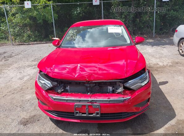 3VWC57BU0MM075675 2021 VOLKSWAGEN JETTA Red Вид щитка приладів
