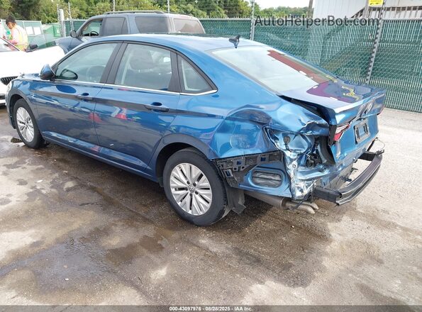 3VWC57BU2LM077748 2020 VOLKSWAGEN JETTA Blue Rear left