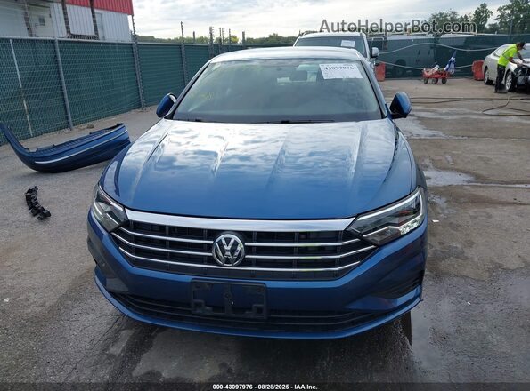 3VWC57BU2LM077748 2020 VOLKSWAGEN JETTA Blue Rear interior view