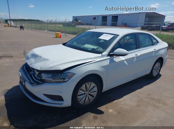 3VWC57BU3LM077502 2020 VOLKSWAGEN JETTA White Առջևի ձախ երեք քառորդ տեսարան