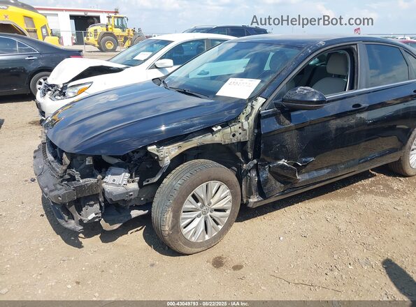 3VWCB7BU5LM017519 2020 VOLKSWAGEN JETTA Черный Вид спереди
