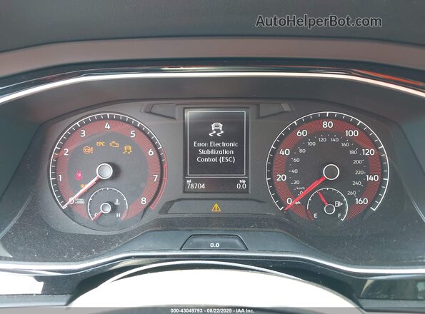 3VWCB7BU5LM017519 2020 VOLKSWAGEN JETTA Черный Вид задних сидений
