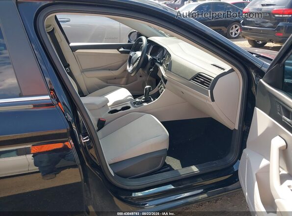 3VWCB7BU5LM017519 2020 VOLKSWAGEN JETTA Черный Вид салона спереди