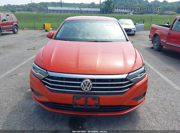 3VWCB7BU5LM037785 2020 VOLKSWAGEN JETTA Orange Սարքավորումների վահանակի տեսք