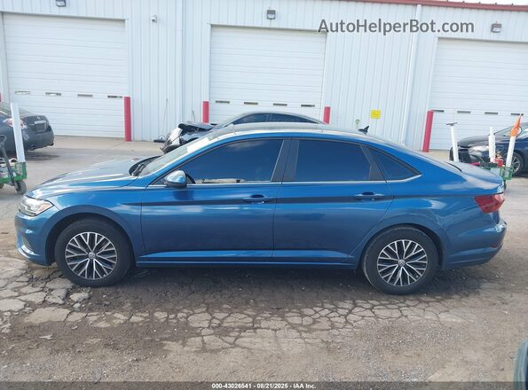 3VWCB7BU7LM011513 2020 VOLKSWAGEN JETTA Blue Widok wnętrza 360 stopni