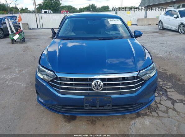 3VWCB7BU7LM011513 2020 VOLKSWAGEN JETTA Blue Widok zestawu wskaźników