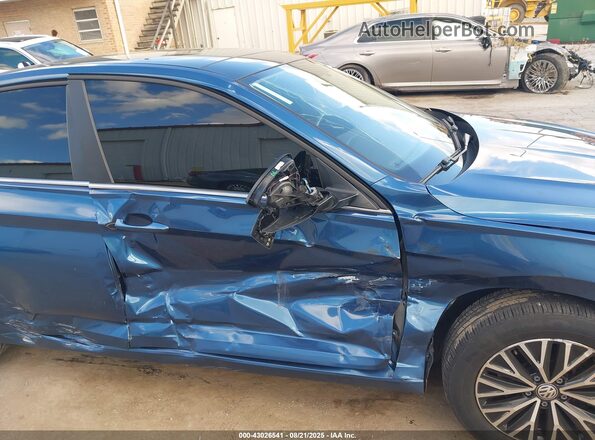3VWCB7BU7LM011513 2020 VOLKSWAGEN JETTA Blue Widok z przodu