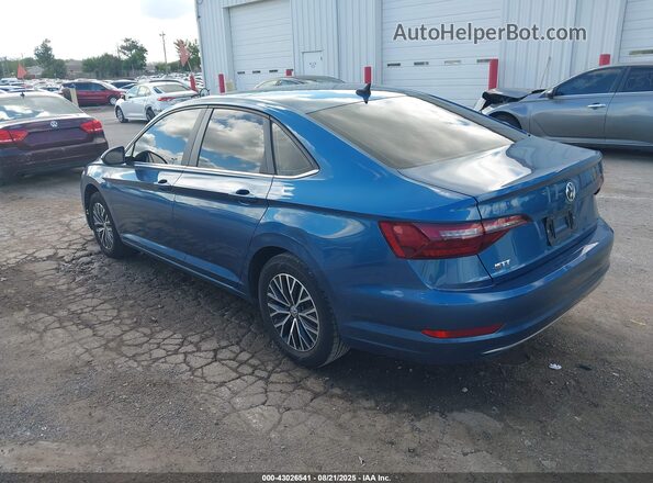 3VWCB7BU7LM011513 2020 VOLKSWAGEN JETTA Blue Tył lewy