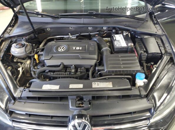 3VWD17AU0JM756335 2018 VOLKSWAGEN GOLF Black 