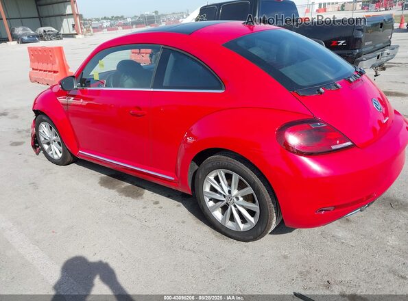 3VWJD7AT6KM718739 2019 VOLKSWAGEN BEETLE Красный 