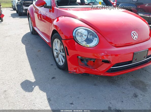 3VWJD7AT6KM718739 2019 VOLKSWAGEN BEETLE Красный 