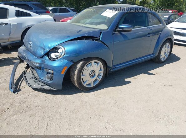 3VWJD7AT8KM718323 2019 VOLKSWAGEN BEETLE Blue 