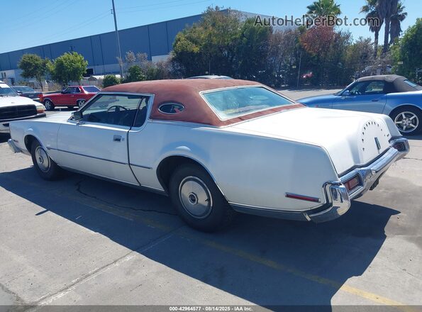 3Y89A840217 1973 LINCOLN CONTINENTA Белый 