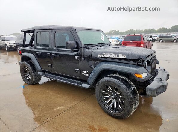 1C4HJXDG8JW164501 2018 JEEP WRANGLER Черный 