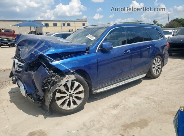 4JGDF6EE3JB165663 2018 MERCEDES-BENZ GLS-CLASS Синий 