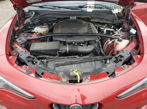ZASFAKBN5J7C02828 2018 ALFA ROMEO STELVIO Красный 