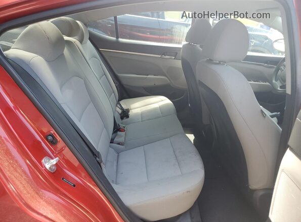 5NPD74LF5JH314462 2018 HYUNDAI ELANTRA Red 