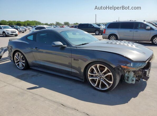 1FA6P8CF6J5154405 2018 FORD MUSTANG Серый 