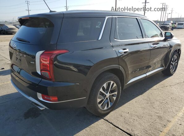 KM8R2DHE2LU028285 2020 HYUNDAI PALISADE Черный Передняя правая четверть